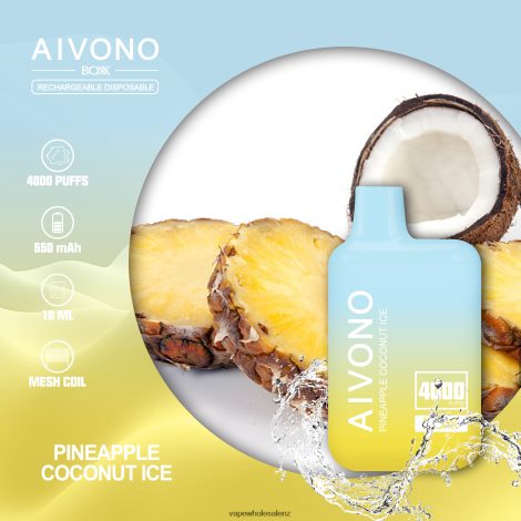 E Cig Wholesale - Aivono AIM BOXX 4000 Pineapple Coconut Ice 6L2L2L222