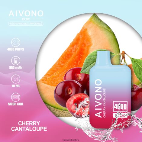 Electronic Cigarette Wholesale - Aivono AIM BOXX 4000 Cherry Cantaloupe 6L2L2L223