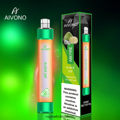 Vape Wholesale Distributor NZ - Aivono AIM FIRE 1000 Guava Ice 6L2L2L330