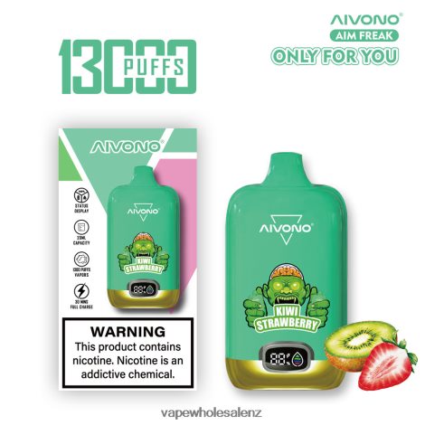 Electronic Cigarette Wholesale Price - Aivono AIM FREAK 13000 Kiwi Strawberry 6L2L2L246