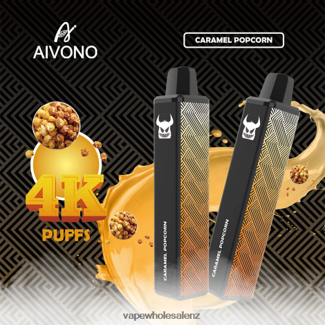 E-Cigarette Wholesale - Aivono AIM FREAK 4000 Caramel Popcorn 6L2L2L261