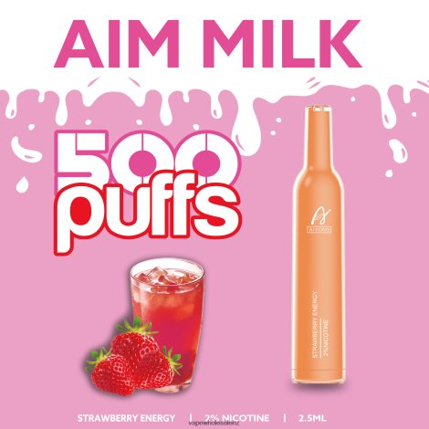 Electronic Cigarette Wholesale Price - Aivono AIM MILK 500 Strawberry Energy 6L2L2L266