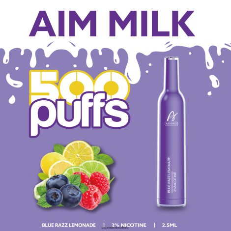 Electronic Cigarette Wholesale Supplier - Aivono AIM MILK 500 Blue Razz Lemonade 6L2L2L264