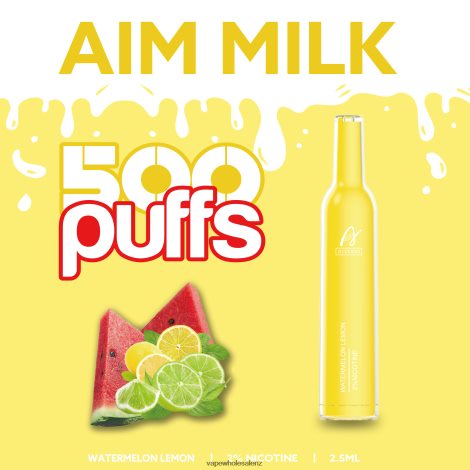 Vape Wholesale Distributor NZ - Aivono AIM MILK 500 Watermelon Lemon 6L2L2L270