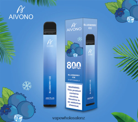 Vape Supplies NZ - Aivono AIM PLUS 800 Blueberry Ice 6L2L2L175