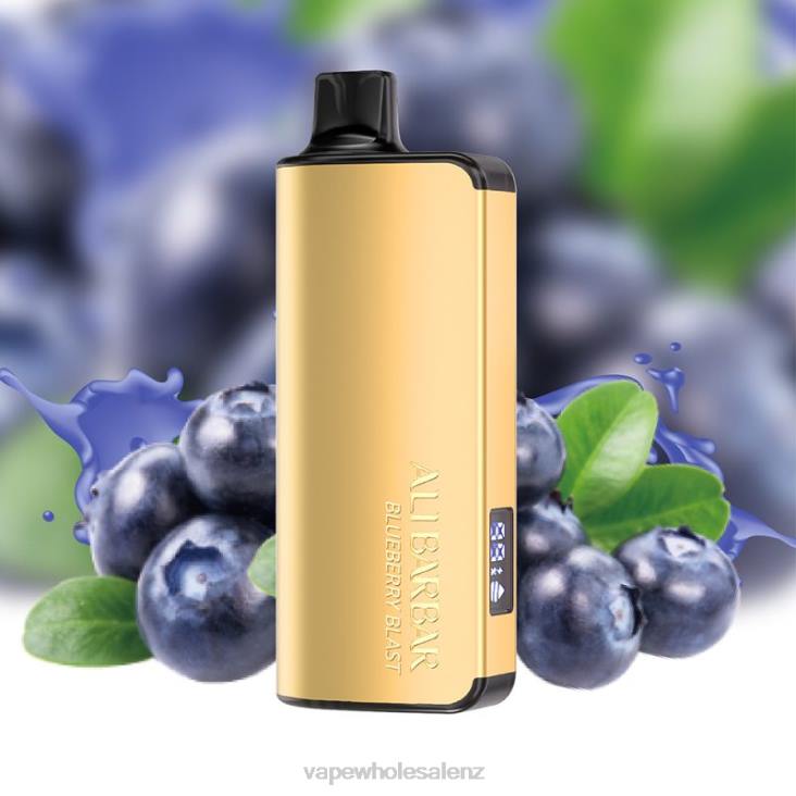 Disposable Vape Wholesale NZ - Alibarbar Ingot 20000 Disposable Vape Blueberry Blast NTV831