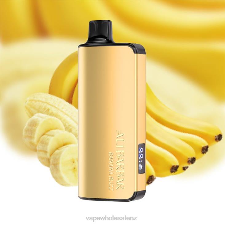 Electronic Cigarette Wholesale Price - Alibarbar Ingot 20000 Disposable Vape Banana Buzz NTV846