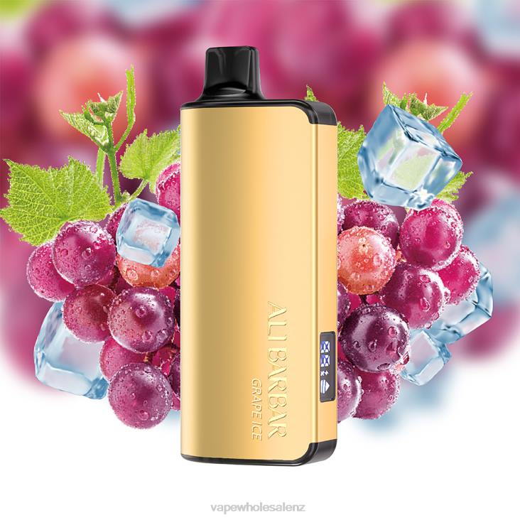 Vaping Stores NZ - Alibarbar Ingot 9000 Disposable Vape Grape Ice NTV820