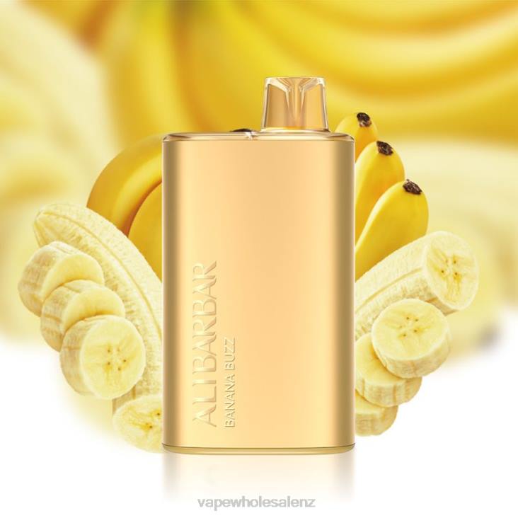 E Cig Wholesale - Alibarbar Rich 8000 Disposable Vape Banana Buzz NTV82