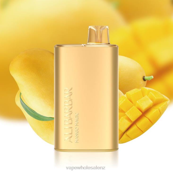 Vape Wholesale NZ - Alibarbar Rich 8000 Disposable Vape Mango Magic NTV87