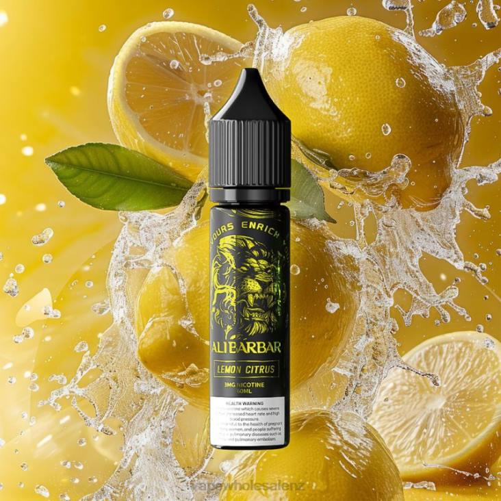 Vape Wholesale Distributor NZ - Alibarbar Hookah Onyx Lemon Citrus NTV890