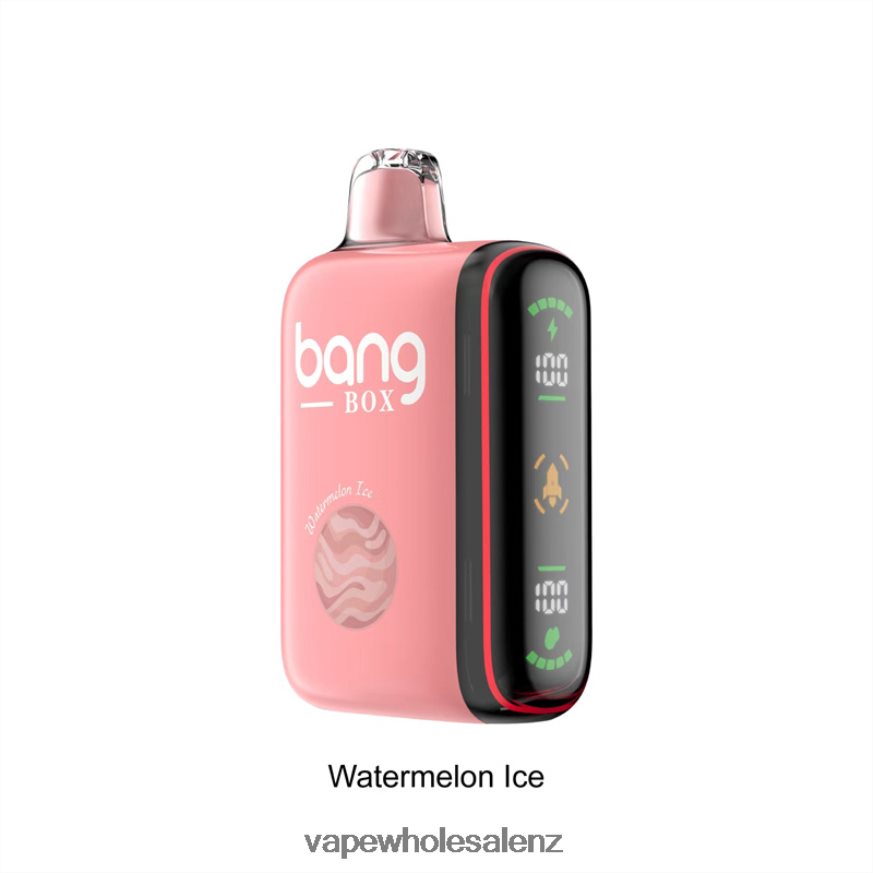 Cheapest Vape Wholesale - Bang Box 9000-18000 Puffs Intelligent Power Display Watermelon Ice DZ888P34