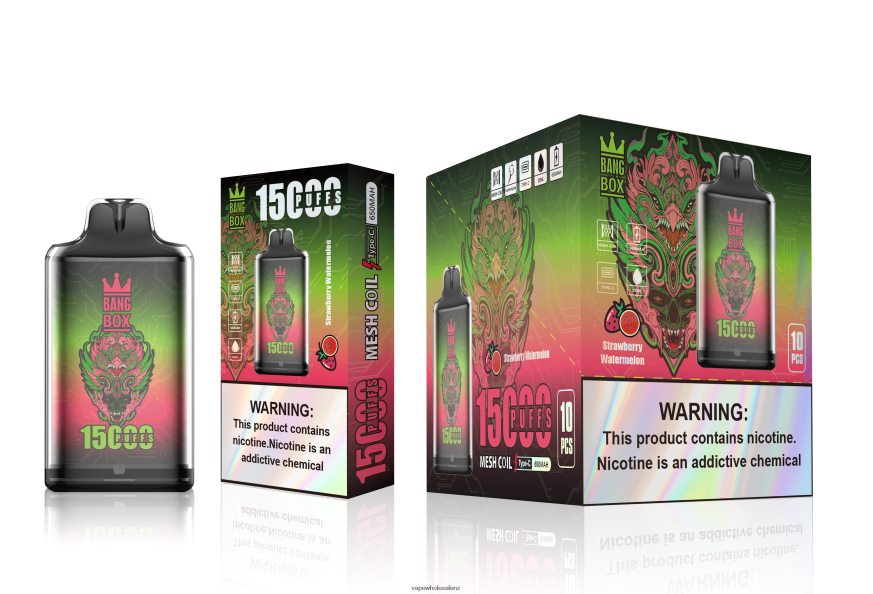 E Cigarettes Wholesale Suppliers - Bang Box S1-15000 Puffs Strawberry Watermelon DZ888P103