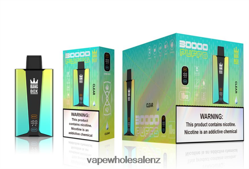 Electronic Cigarette Price - Bang Box 30000 Puffs Smart Screen Clear DZ888P76