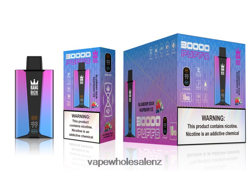 Electronic Cigarette Wholesale - Bang Box 30000 Puffs Smart Screen Blueberry Sour Raspberry Ice DZ888P81
