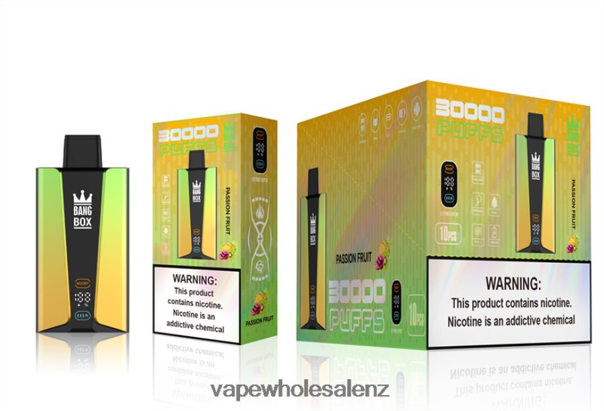 Electronic Cigarette Wholesale Price - Bang Box 30000 Puffs Smart Screen Passion Fruit DZ888P84