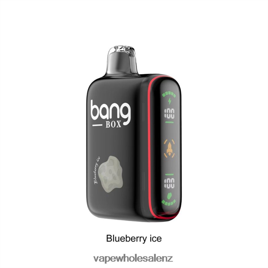 Vape Wholesale Prices - Bang Box 9000-18000 Puffs Intelligent Power Display Blueberry Ice DZ888P32