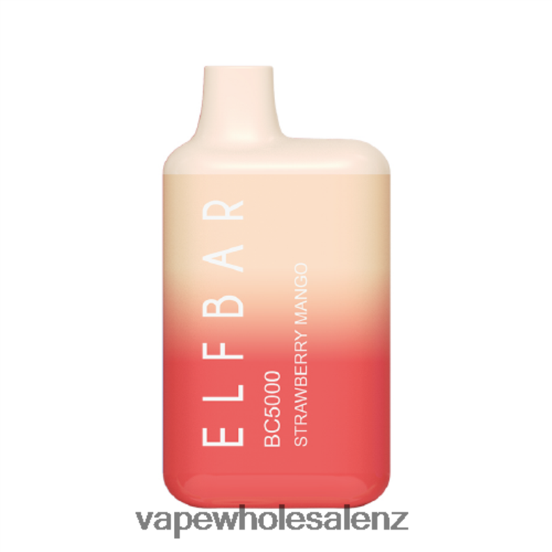 Vape Wholesale Supplier - Strawberry Mango NPP44309 ELFBAR BC5000