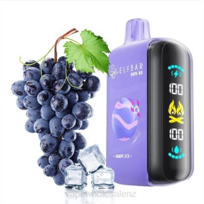 E-Cigarette Wholesale - Disposable Elf Bar Raya D3 25000 HR0J1