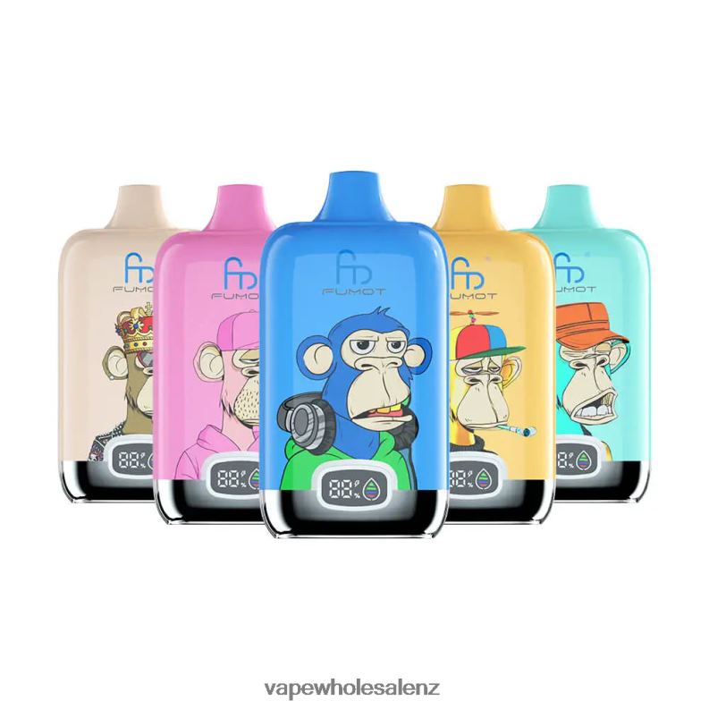 Electronic Cigarette Wholesale Supplier - Disposable NPP444 Fumot Tornado Digital Box 12000