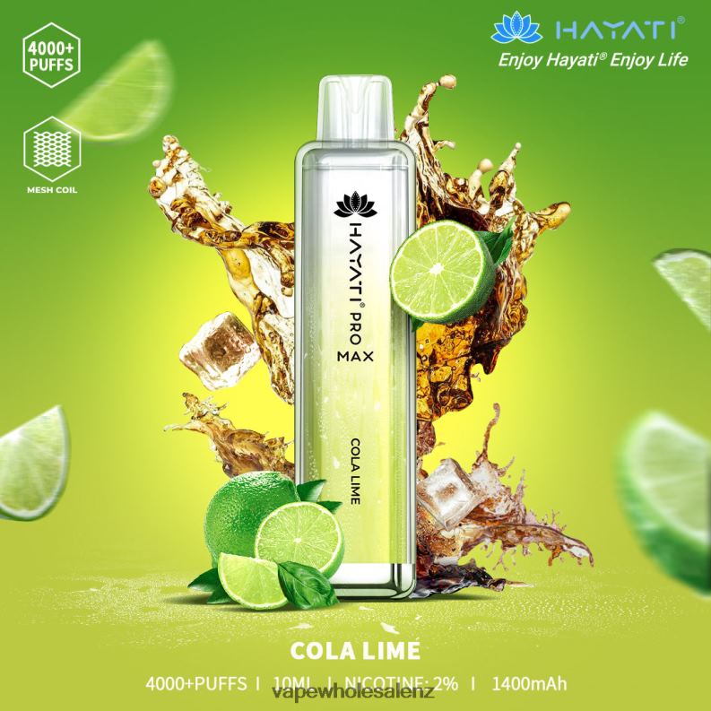 E Cigarettes Wholesale Suppliers - Cola Lime NPP44155 Hayati Pro Max 4000