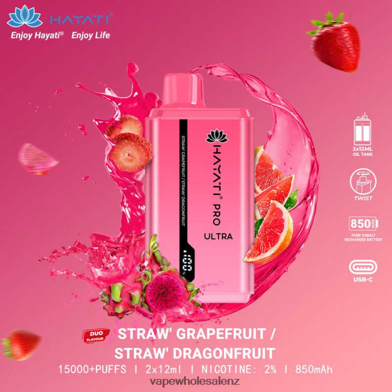 Strawberry Grapefruit/Strawberry Dragonfruit