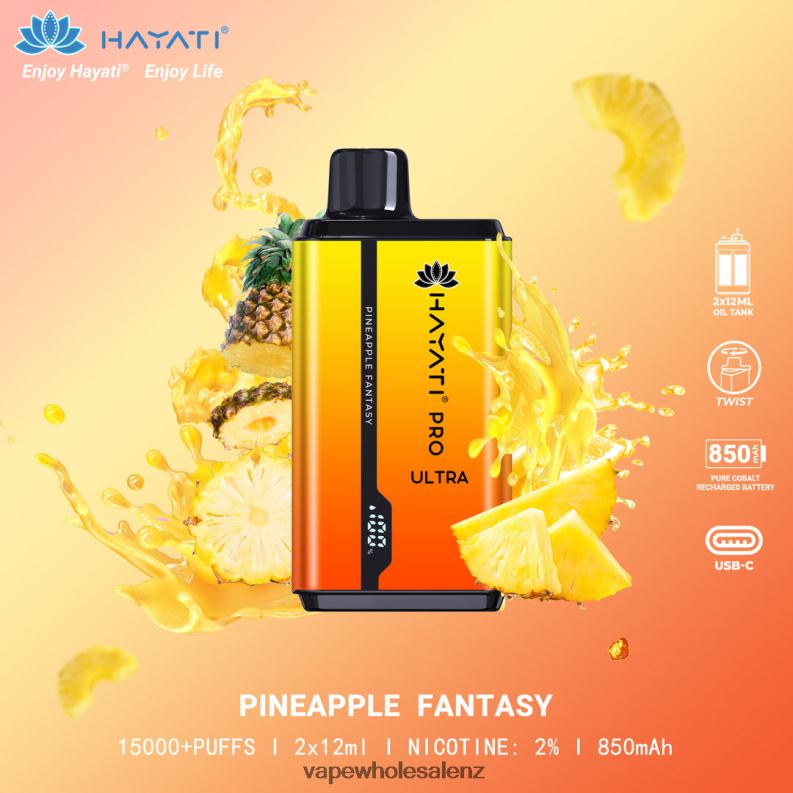 Electronic Cigarette Wholesale - Pineapple Fantasy NPP44213 Hayati Pro Ultra
