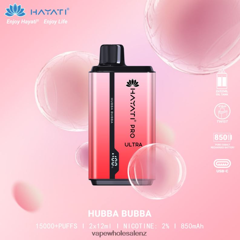 Electronic Cigarette Wholesale Price - Hubba Bubba NPP44206 Hayati Pro Ultra