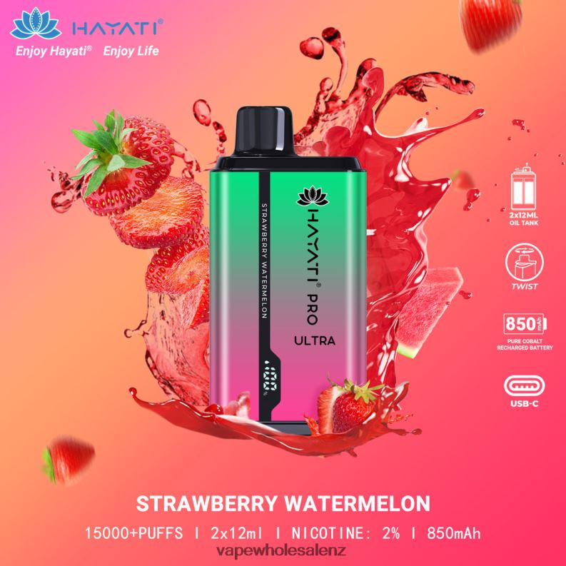 Electronic Cigarette Wholesale Price - Strawberry Watermelon NPP44216 Hayati Pro Ultra