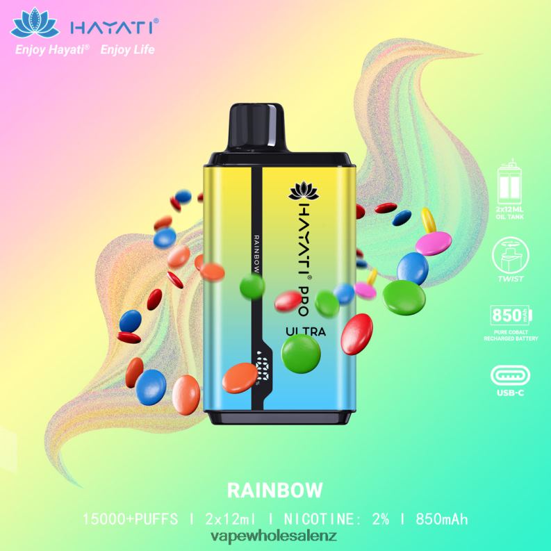 Electronic Cigarette Wholesale Supplier - Rainbow NPP44214 Hayati Pro Ultra