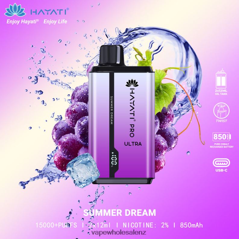 Vape Wholesale NZ - Summer Dream NPP44217 Hayati Pro Ultra
