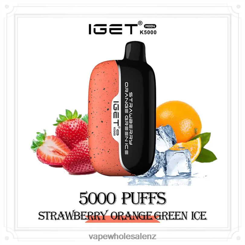 Strawberry Orange Green Ice