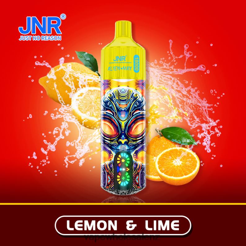 Vape Wholesale NZ - Lemon & Lime NPP44577 JNR ALIEN MAX