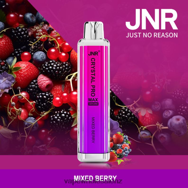 Vape Wholesale Supplier NZ - Mixed Berry NPP44738 JNR CRYSTAL PRO MAX