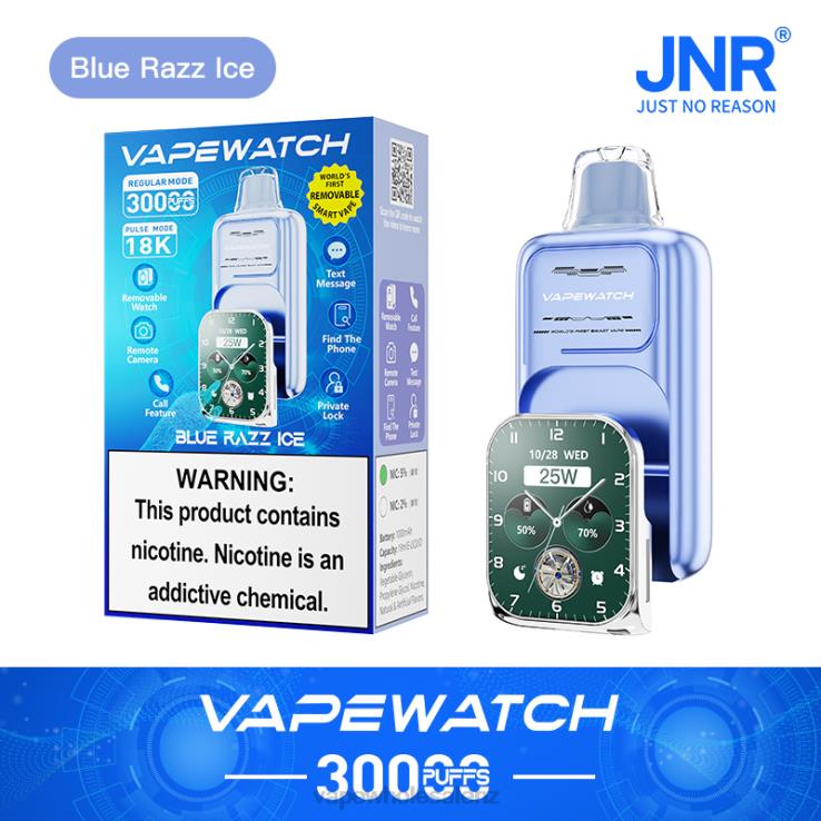 Disposable Vape Wholesale NZ - JNR Vape Watch NBBR211 Blue Razz Ice