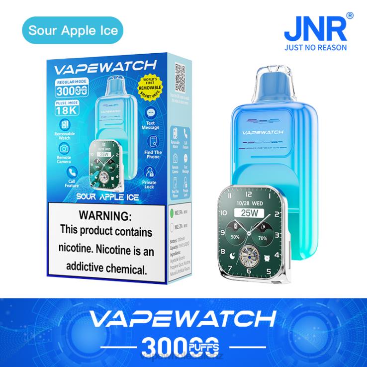 E Cigarettes Wholesale Suppliers - JNR Vape Watch NBBR25 Sour Apple Ice