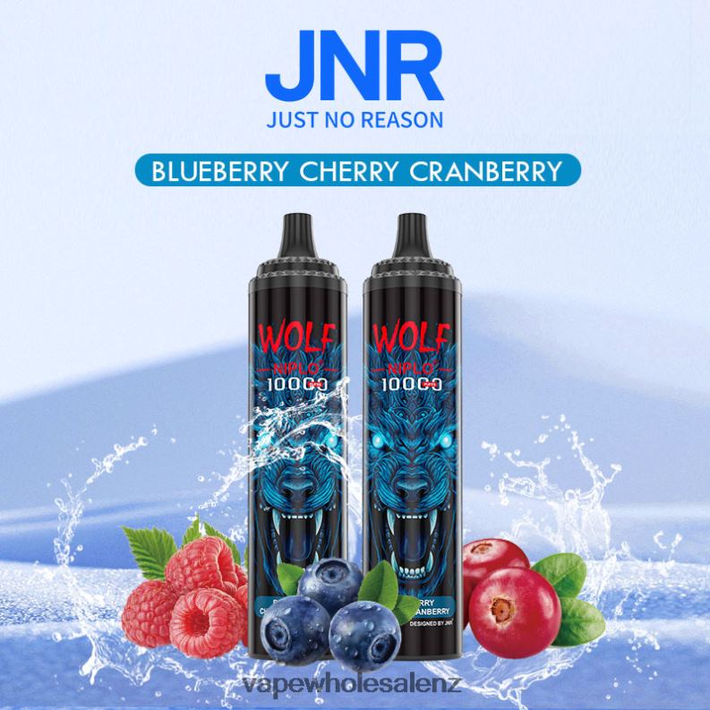 Vape Wholesale Distributor NZ - Blueberry Cherry Cranberry NPP44760 JNR WOLF NIPLO