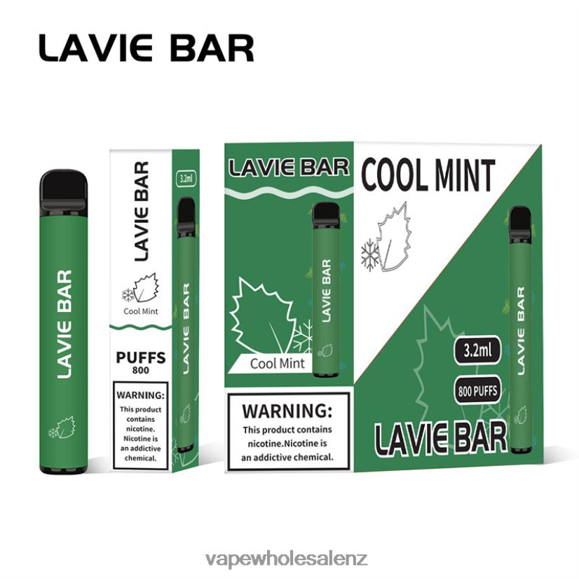 Disposable Vape Wholesale NZ - Cool Mint LAVIE BAR 800 Puffs PV8H6F311