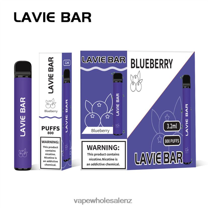 Vape Wholesale Distributor NZ - Blueberry Ice LAVIE BAR 800 Puffs PV8H6F310