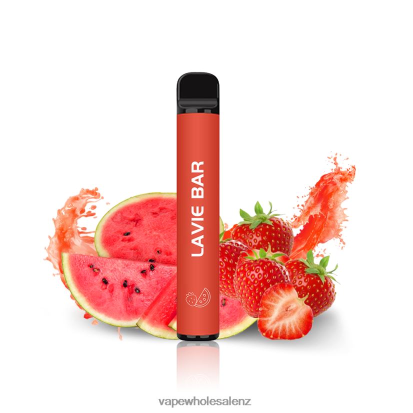 Vape Wholesale NZ - Watermelon Strawberry LAVIE BAR 2% Version 800 Puffs PV8H6F327