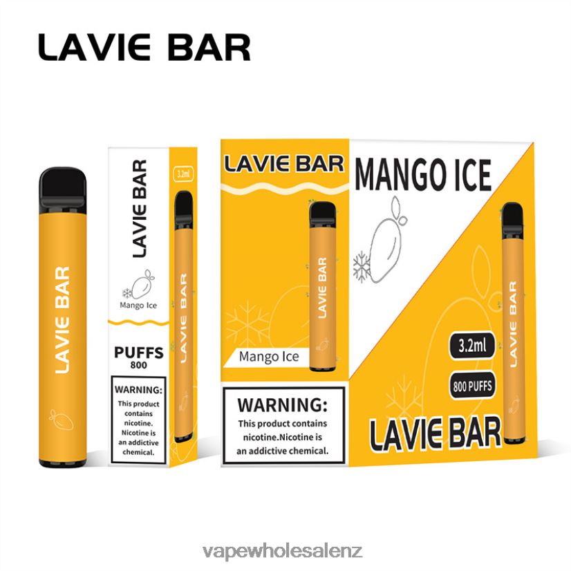 Vape Wholesale Supplier - Mango Ice LAVIE BAR 800 Puffs PV8H6F309