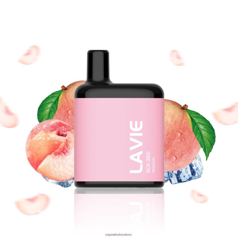 Vape Wholesale Supplier - Peach Ice LAVIE BOX 3500 Puffs PV8H6F209