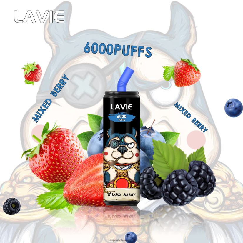 Vape Wholesale Prices - Mixed Berry LAVIE Coke BAR 6000 Puffs PV8H6F272