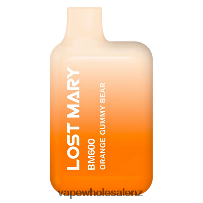 Vape Wholesale NZ - Orange Gummy Bear NPP44367 LOST MARY BM600