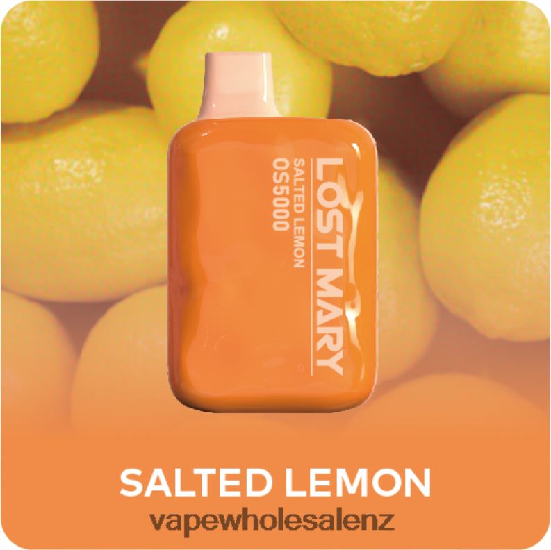 Vape Wholesale Supplier NZ - Salted Lemon NPP44498 LOST MARY OS5000