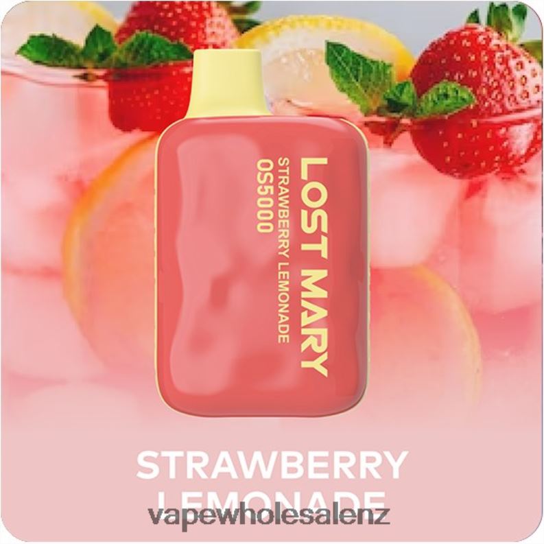 Vape Wholesale Supplier - Strawberry Lemonade NPP44499 LOST MARY OS5000
