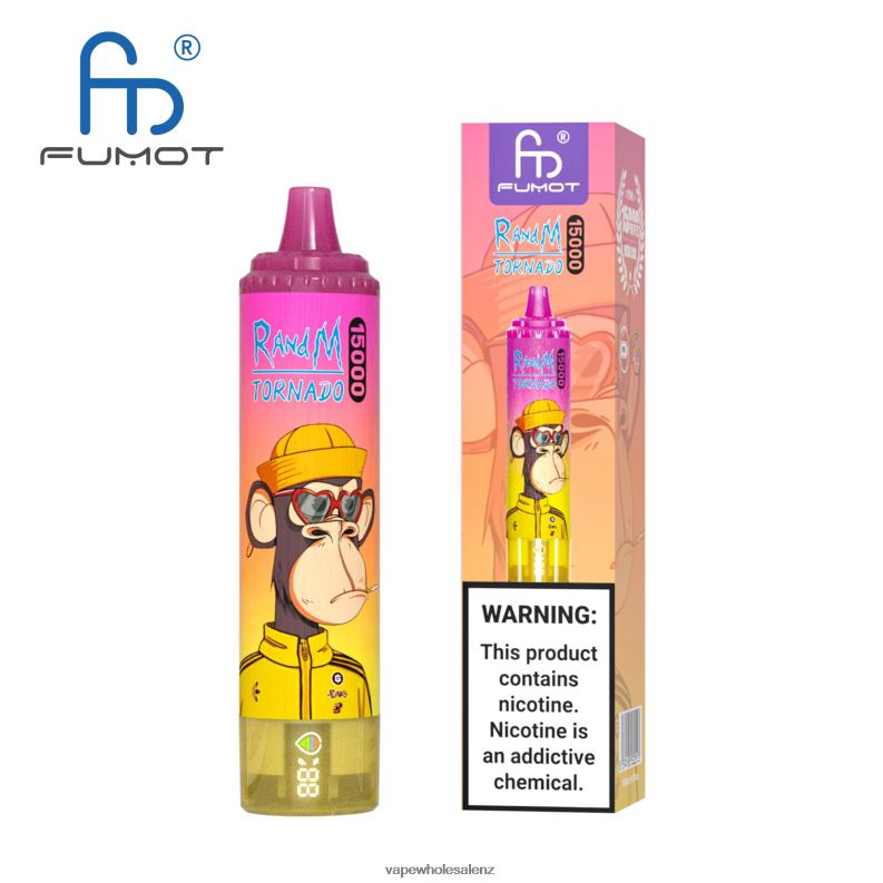 Electronic Cigarette Wholesale - Disposable NPP443 RandM Tornado 15000 5%