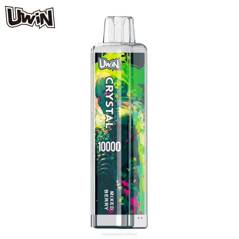 Cheapest Vape Wholesale - Mixed Berry UWIN CRYSTAL 10000 DISPOSABLE VAPE Z40H4X14