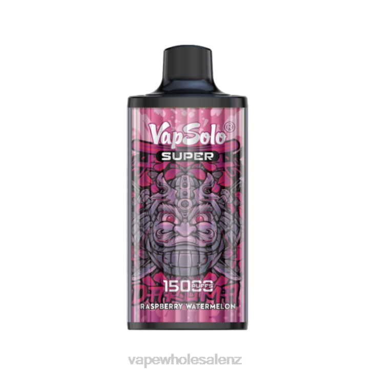 Vape Wholesale Near Me - Vapsolo SUPER Disposable Vape Raspberry Watermelon NTV8113