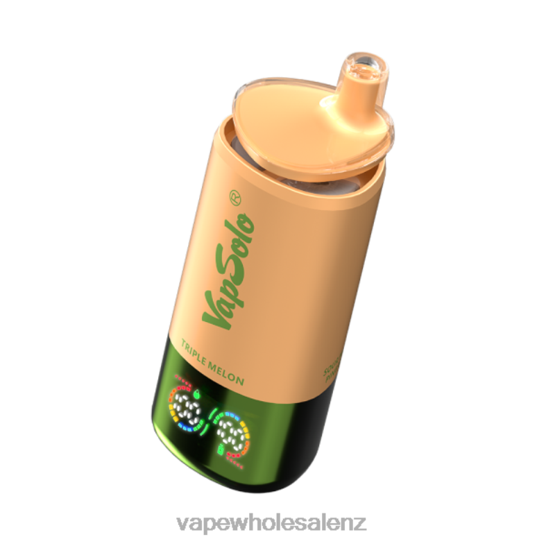 Electronic Cigarette Wholesale Price - VapSolo Triple 30000 Puffs Strawberry Raspberry & Triple Melon & Sour Mango Pineapple T8J406